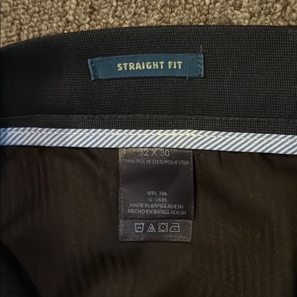 Men’s Haggar Tailored Black Dress Pants - Picture 2 of 5